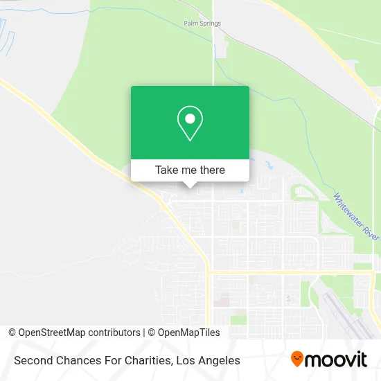 Second Chances For Charities map
