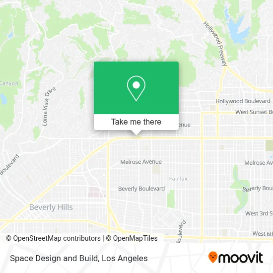 Space Design and Build map