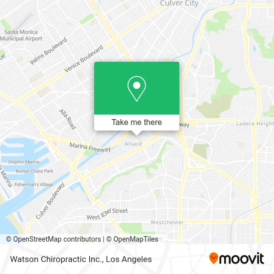 Watson Chiropractic Inc. map