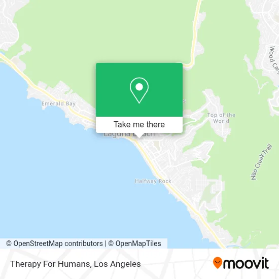 Therapy For Humans map