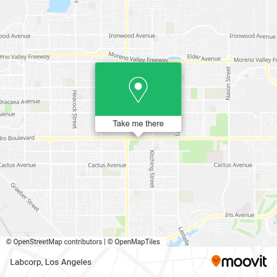 Labcorp map