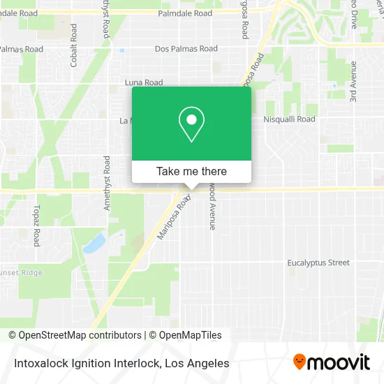 Intoxalock Ignition Interlock map