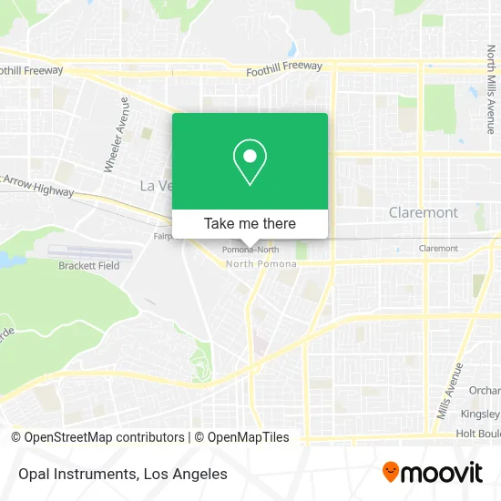 Opal Instruments map