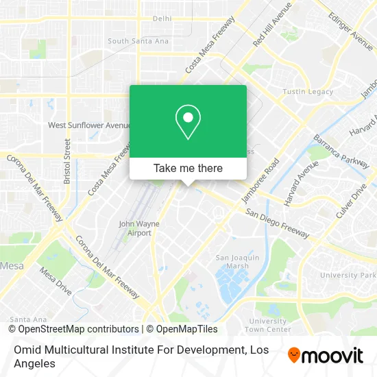 Omid Multicultural Institute For Development map