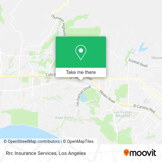 Rrc Insurance Services map