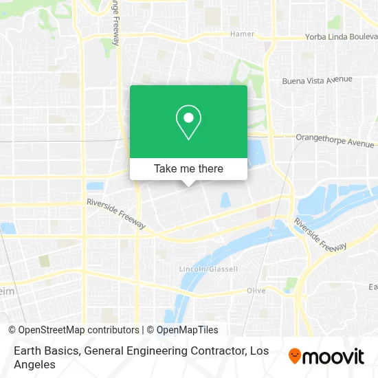 Earth Basics, General Engineering Contractor map