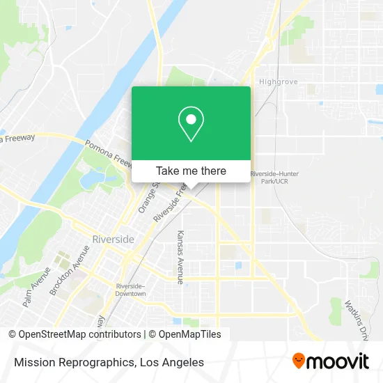 Mission Reprographics map