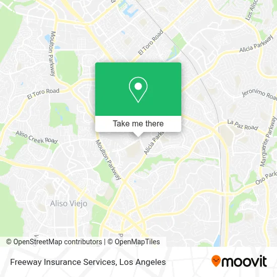 Freeway Insurance Services map