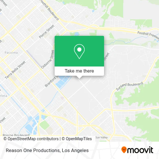 Reason One Productions map