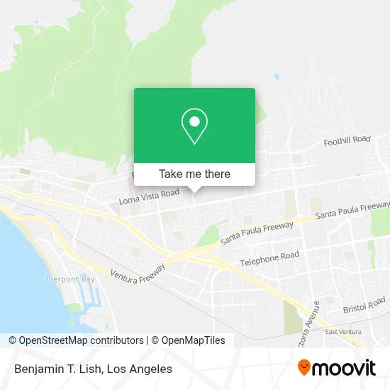 Benjamin T. Lish map