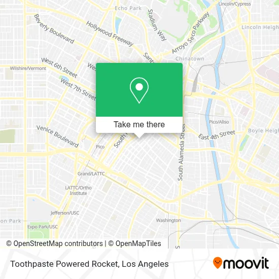 Toothpaste Powered Rocket map