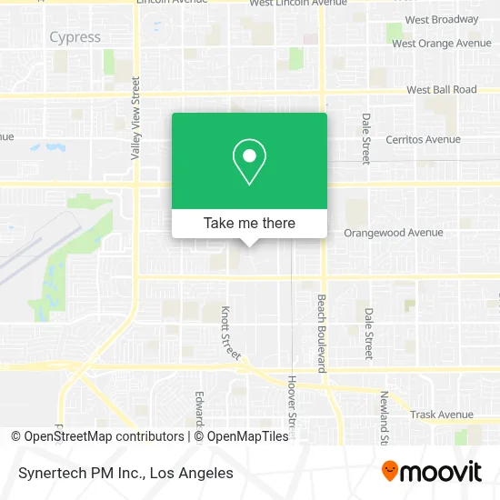 Synertech PM Inc. map
