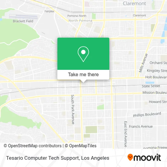 Tesario Computer Tech Support map