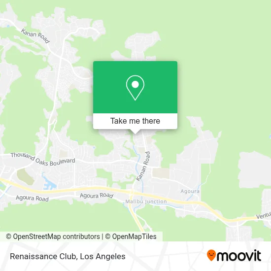 Renaissance Club map
