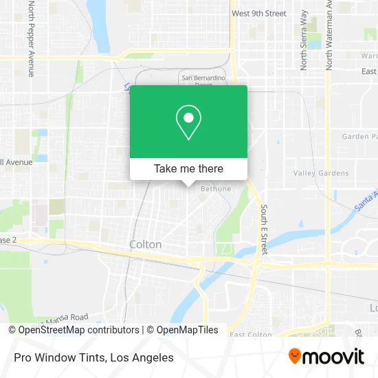 Pro Window Tints map