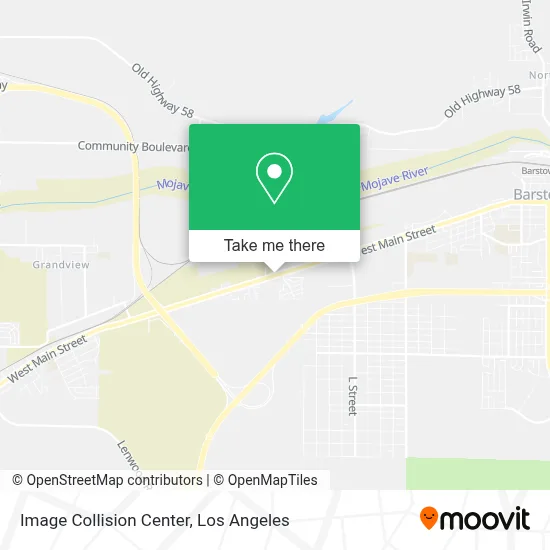 Image Collision Center map