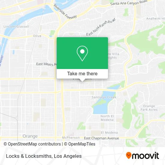 Locks & Locksmiths map