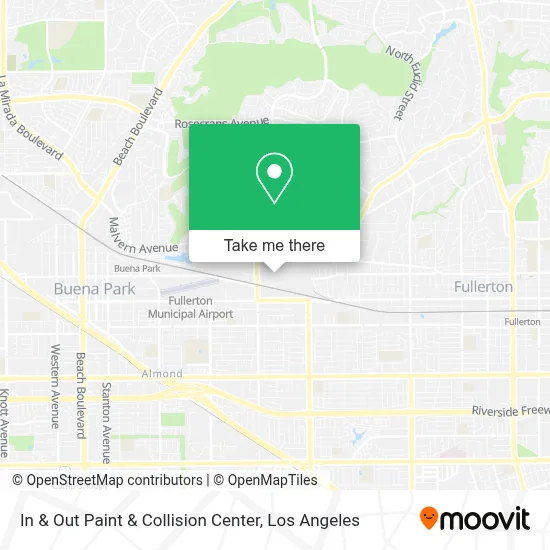 In & Out Paint & Collision Center map
