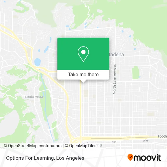 Options For Learning map