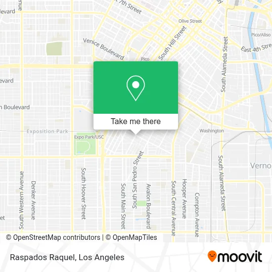 Raspados Raquel map