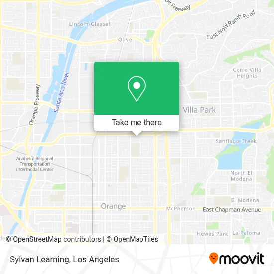 Sylvan Learning map