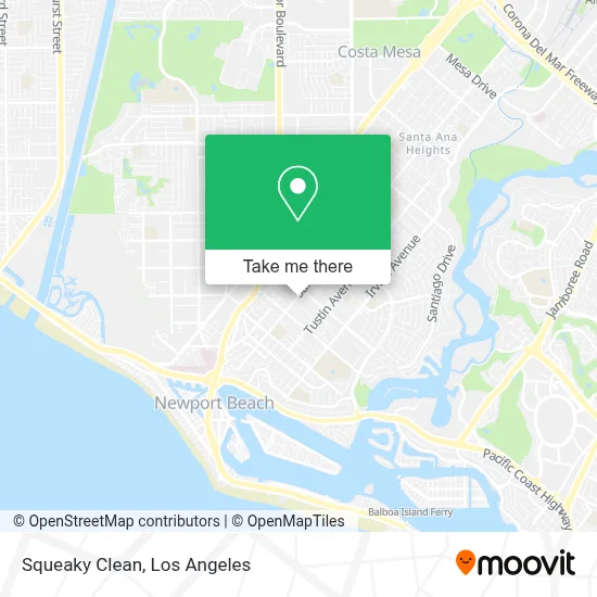 Squeaky Clean map