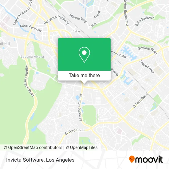 Invicta Software map