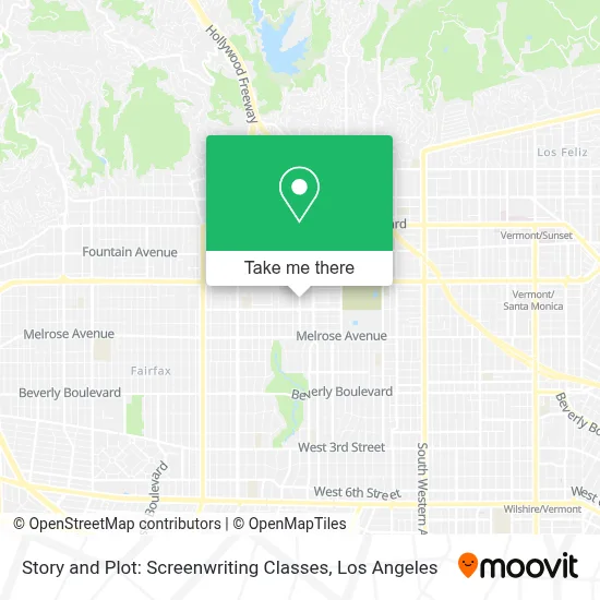 Story and Plot: Screenwriting Classes map