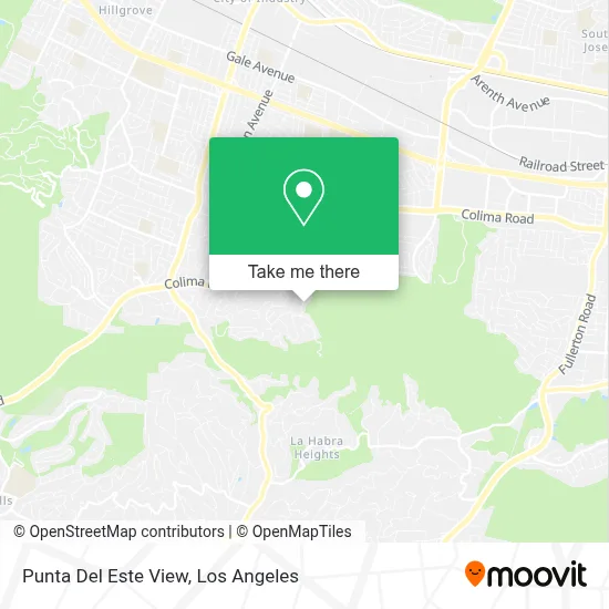 Punta Del Este View map