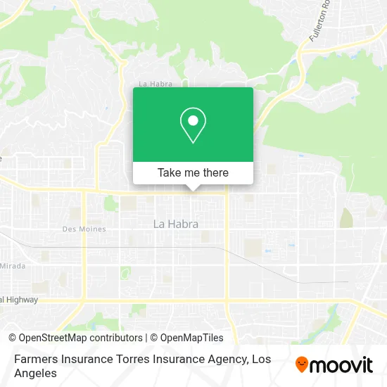 Farmers Insurance Torres Insurance Agency map