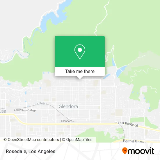 Rosedale map