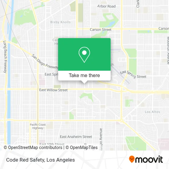Code Red Safety map