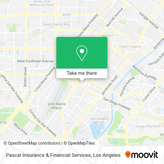 Pascal Insurance & Financial Services map