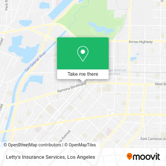 Letty's Insurance Services map
