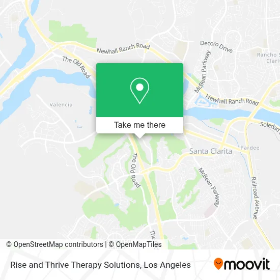 Rise and Thrive Therapy Solutions map