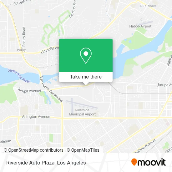 Riverside Auto Plaza map