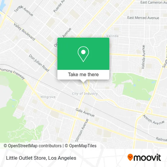 Little Outlet Store map
