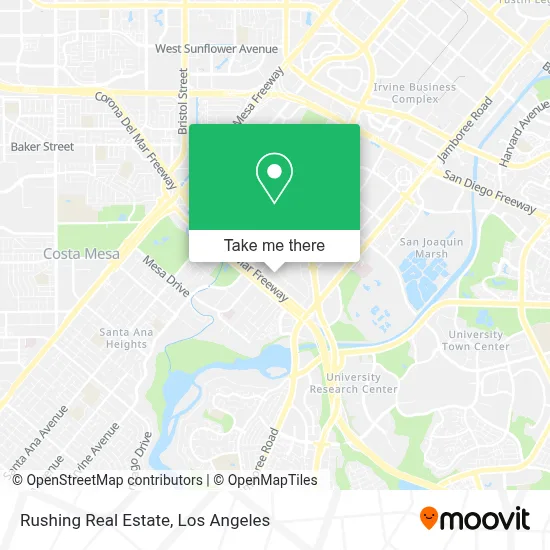 Rushing Real Estate map