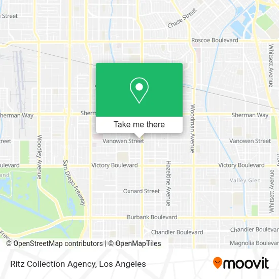 Ritz Collection Agency map