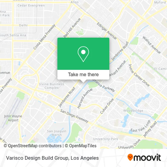 Varisco Design Build Group map