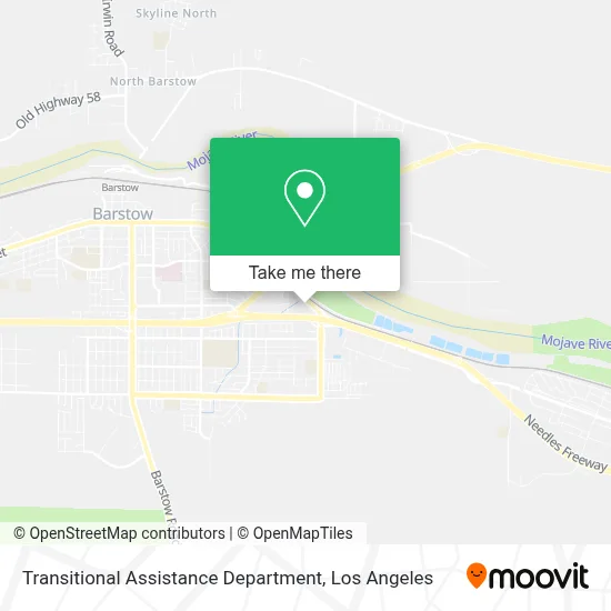 Transitional Assistance Department map