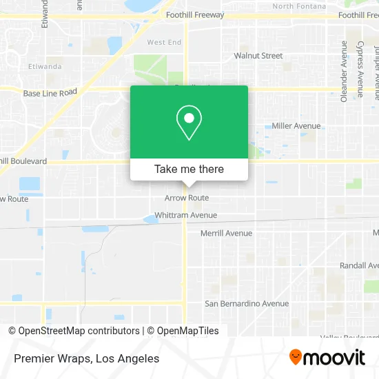 Premier Wraps map