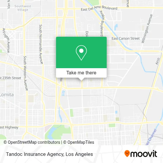 Tandoc Insurance Agency map
