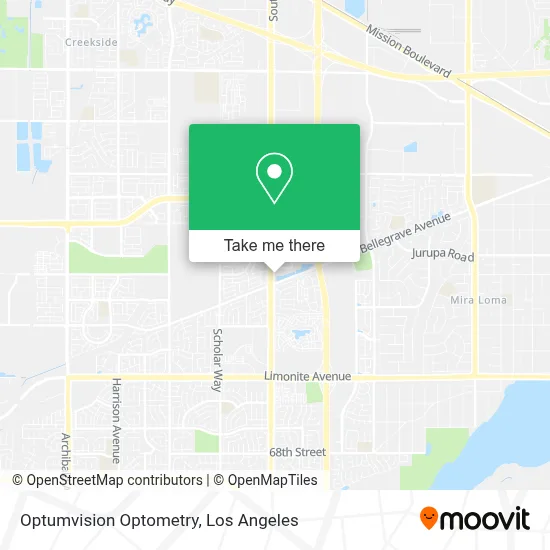Optumvision Optometry map