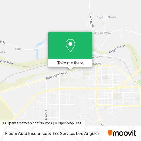Fiesta Auto Insurance & Tax Service map