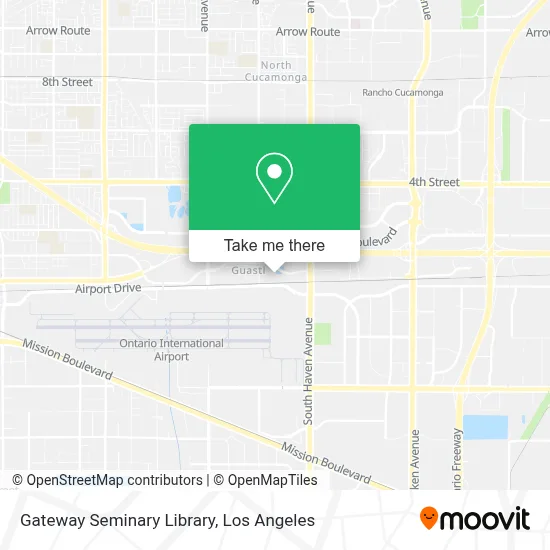 Gateway Seminary Library map
