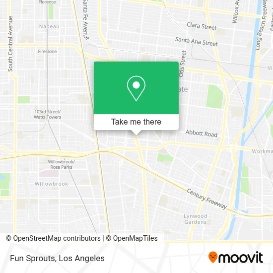 Fun Sprouts map