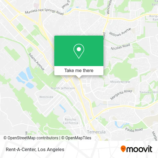 Rent-A-Center map