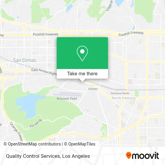 Quality Control Services map
