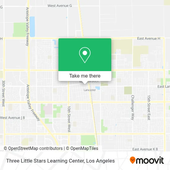 Three Little Stars Learning Center map